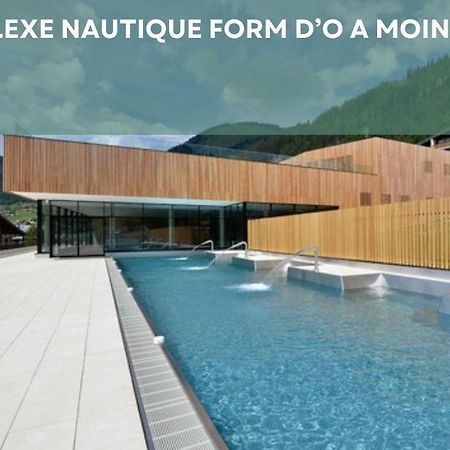Chalet Les 4 Saisons - Ski, Parking Et Jardin Abondance Exterior foto