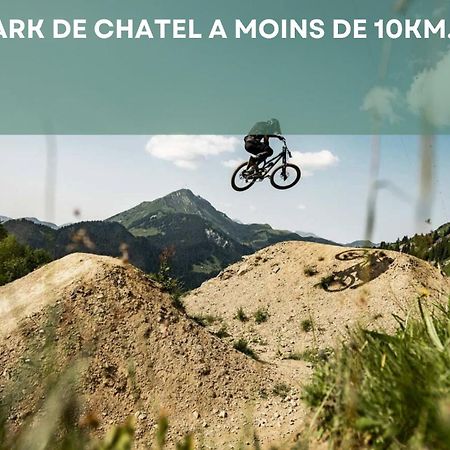 Chalet Les 4 Saisons - Ski, Parking Et Jardin Abondance Exterior foto