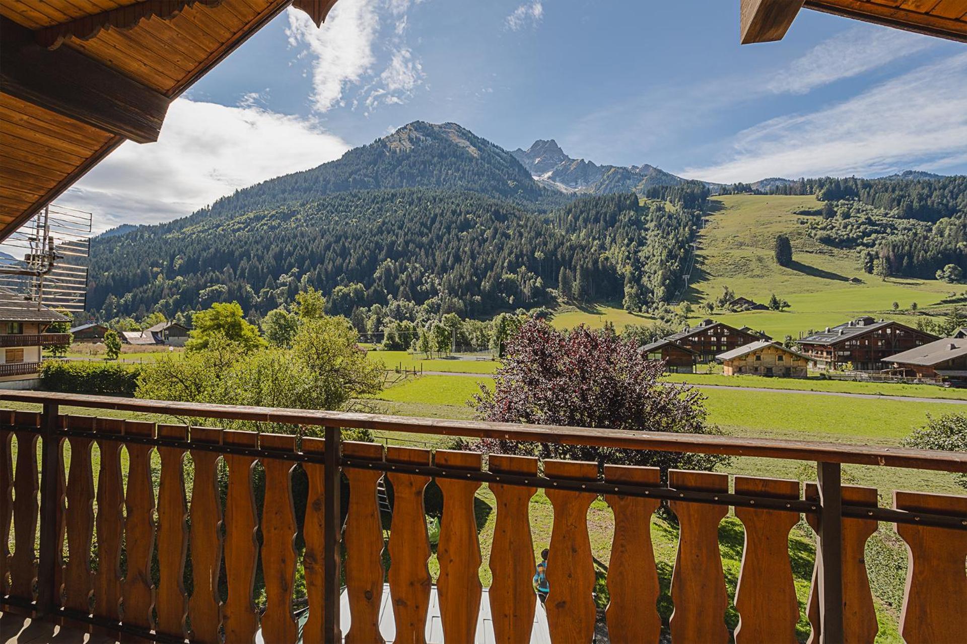 Chalet Les 4 Saisons - Ski, Parking Et Jardin Abondance Exterior foto