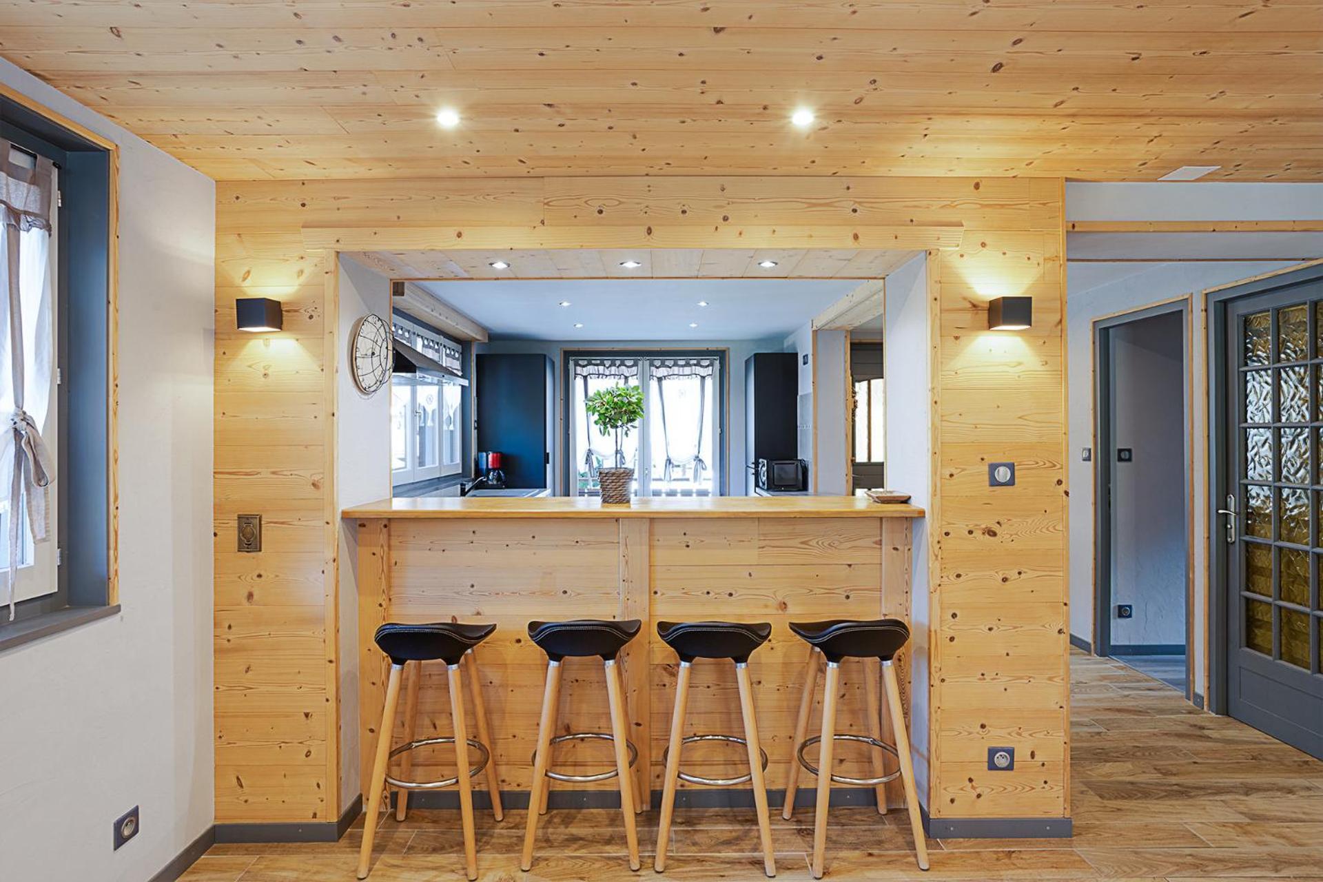 Chalet Les 4 Saisons - Ski, Parking Et Jardin Abondance Exterior foto